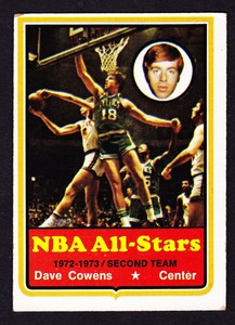 1973-74 TOPPS #40 DAVE COWENS CELTICS