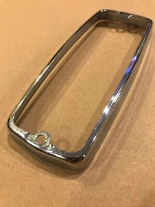 Triumph Spitfire GT6 Turn Signal Marker Lamp Chrome Bezel Insert   - Picture 1 of 3