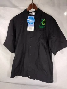 ChefWorks COOL VENT COOK SHIRT Black Medium Binghamton University - Picture 1 of 8