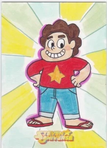 2019 Cryptozoic Steven Universe Sketch Card Steven Universe by Hanie Mohd - Picture 1 of 2