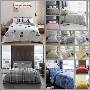 Luxury Reversible Floral Bedding Soft Cozy Duvet Set Reversible Quilt Covers - Picture 1 of 211