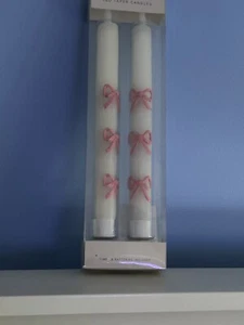 Velas cónicas LED rosa ARCOS sin llama. - Imagen 1 de 3