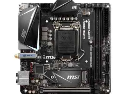 MSI MPG Z390I GAMING EDGE AC LGA 1151 Intel Z390 HDMI Mini ITX Intel Motherboard - image 1 of 4