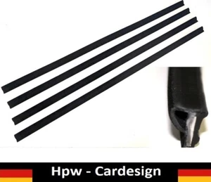 Fensterschachtleisten Dichtung Fenster Seitenscheibe  W114 W115 W116 Set 4 tlg. - Picture 1 of 4