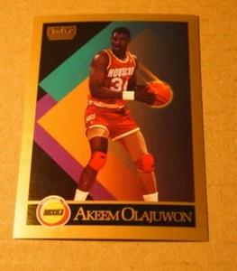 Akeem Olajuwon Houston Rockets 1990-91 Skybox Card # 110 - Picture 1 of 1