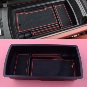 Useful Armrest Storage Center Console Tray Box Fit for Citroen C5 Aircross 17-19 - Picture 1 of 6