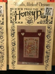 Libretto modello punto croce: Orso migliore amico (dal Honeypot, Ursula - Foto 1 di 1