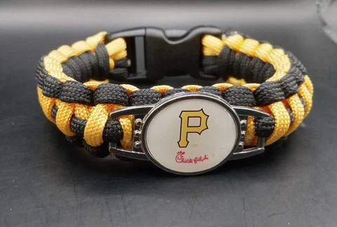 Pittsburgh Pirates Chick-Fil-A Paracord Bracelet #352 Cover