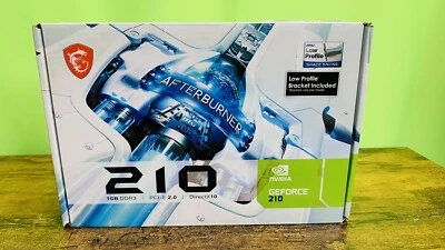 MSI GeForce 210 1024 MB DDR3 PCI-Express 2.0 Graphics Card - Image 1 of 2