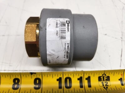 Niron 27NRFF40114NPT 1-1/4" Socket Fusion x FNPT Polypropylene Adapter New - Image 1 of 3