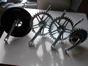 Raleigh / Thun Mini Fauber One Piece Cranksets for Kids Bicycles. Various sizes - Picture 1 of 33