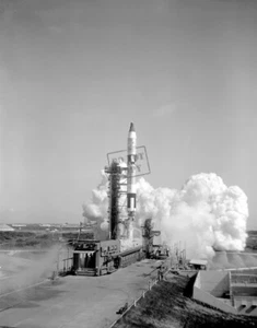 Gemini 5 spacecraft launch August 21, 1965 Gemini Program 8X12 PHOTOGRAPH - Picture 1 of 1