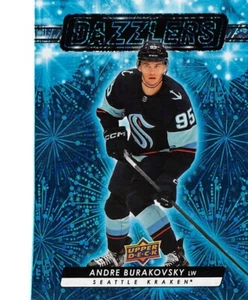 2023-24 Upper Deck Dazzlers Blue #DZ18 Andre Burakovsky - Picture 1 of 2