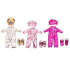 18in  Space Suit Mini Clothes Doll Clothing Outfits Accessories