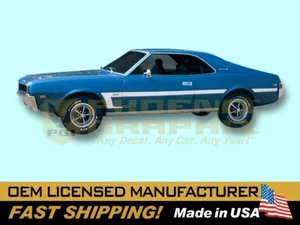 1969 AMC American Motors Javelin MOD-C Decals & Stripes Kit - Bild 1 von 1