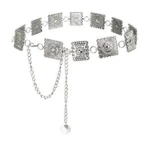 Waist chain women's metal chain dress with sweater chain retro waist chain pu... - Picture 1 of 1