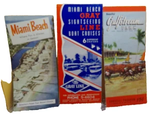 Miami Beach Gray Bus Lines Gulfstream horse park lot 3 1950s era - Picture 1 of 7