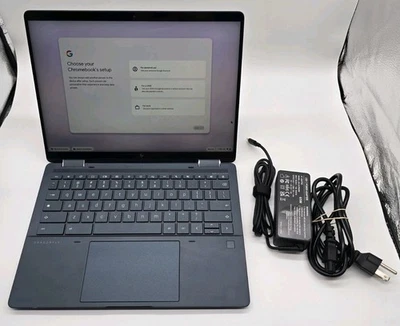 Chromebook HP Elite Dragonfly 13.5" QHD Touch i5-1245U 16GB 256GB WIFI CROMOS Foto 1 de 4