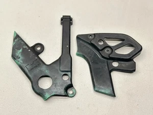 2000 Kawasaki KX125 Frame Guard Set Plastic Protectors Cover Assembly Dirt Bike - Picture 1 of 5