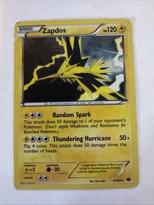 2012 Pokemon - Black & White: Next Destinies Zapdos #41/99 Holo Jd - Picture 1 of 11