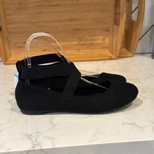 Seychellen schwarze Mary Jane Ballerinas schwarz Gr. 7,5 minimalistisch Karriere neutral - Bild 1 von 8
