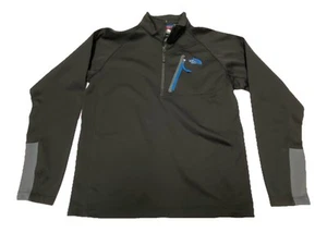 The North Face Sweater Men's M Black 1/4 Zip Pullover Fleece Lined Zip Pocket. - Picture 1 of 7