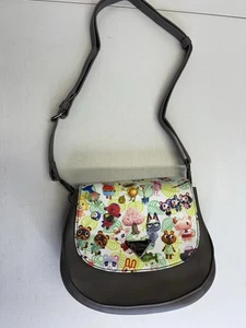 Animal Crossing Crossbody Purse Black Handmade Medium NWOT Nintendo - Picture 1 of 9