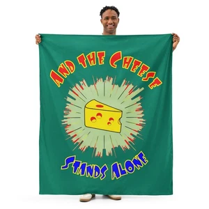 Wandteppich "Käse steht allein" Turophil Kinderreim Bauer Dell - Bild 1 von 3