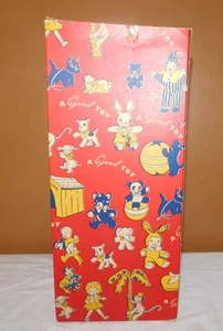Vintage Red Gund Toys Cardboard Box Only Great Graphics Peterkin - Picture 1 of 8
