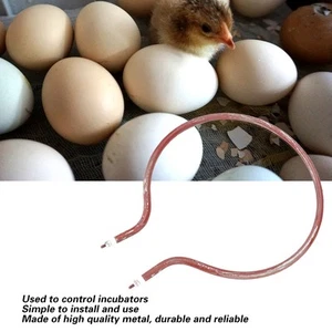 Round Farm Animal Incubator Heating Tube Poultry Incubator Tool 200W - Picture 1 of 10