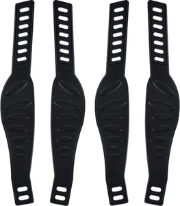 2 pares de correas de pedal de bicicleta de ejercicio correas de pedal universales para bicicleta de ejercicio Hom - Imagen 1 de 12