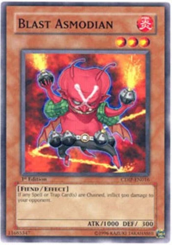 Blast Asmodian - CDIP-EN016 - Common - 1st Edition Near Mint Yugioh! Card - Image 1 of 1