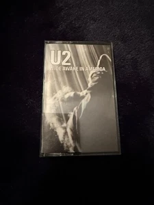 U2 WIDE AWAKE IN AMERICA Cassette Tape Island Records - Picture 1 of 5