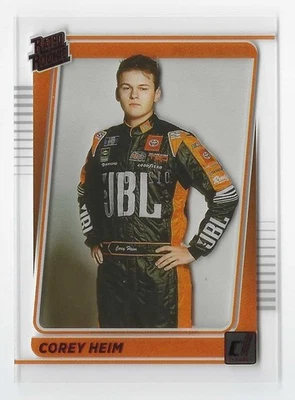 Corey Heim 2022 Donruss Clear #32 Rookie Card (RED) /100 "Mint" - Image 1 of 2