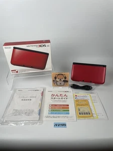 Nintendo 3DS XL LL Red Region Free Console With USB charger & 4GBSDcard - Picture 1 of 12