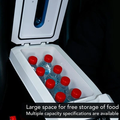 Frigorifero per Auto Mini Frigorifero Portatile 12V Piccolo Frigo per Auto per Casa - Immagine 1 di 4