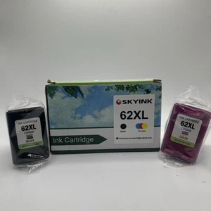 62XL Black + Colour Ink Cartridges (High Yield) SkyInk – Sealed - Picture 1 of 12