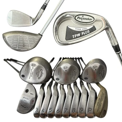 Juego completo de palos de golf Callaway Pin Seeker para hombre diestro rígido flexible grafito y acero Foto 1 de 4