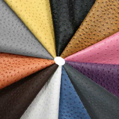 Neotrims Piel de Avestruz Imitación PVC PU Cuero sintético Tela, Cuadrado Graso, Tapicería Ligera Foto 1 de 4