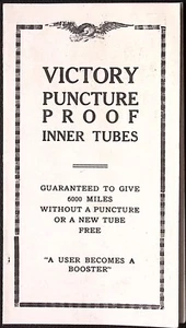 Victory pannensichere Schläuche Prospekt Taylor & Ludbrooke Penn Yan NY - Bild 1 von 3