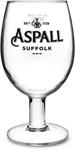 2 x Aspall Cider Pint Glasses 20oz Brand New CE Stamped 100% Genuine - Picture 1 of 2