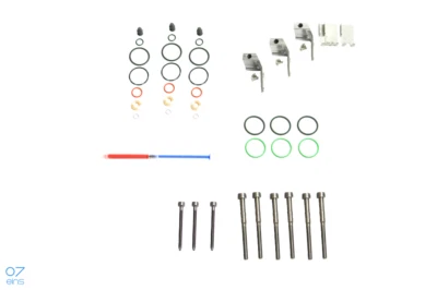 Complete set pump nozzle body holder 3 cylinder VITON gaskets mounting kit - Image 1 of 3