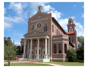 Saint Joseph Abbey Church - Louisiana 8x10 Photo On 8.5" x 11" - Picture 1 of 1