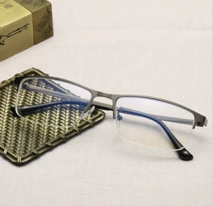 Half Rim Anti Blue Light Myopia Single vision for distance glasses nearsighted  - Bild 1 von 9