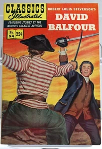CÓMIC DAVID BALFOUR 1968 CLÁSICOS ILUSTRADOS #94 DE COLECCIÓN ¡MUY BUENO! - Imagen 1 de 3