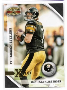 2010 Panini Gridiron Gear BEN ROETHLISBERGER Gold X /100 Pittsburgh Steelers - Picture 1 of 1