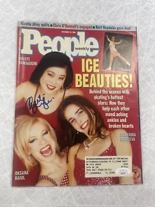 Kristi Yamaguci Firmato People Magazine Jsa Modellino Auto Pattinatore Olimpiadi - Foto 1 di 3