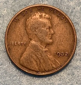 1932 P Lincoln Wheat Cent G-VG X-239 - Picture 1 of 2