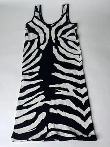 Bebe Sleeveless Bodycon Short Women Dress Size Large Stretch Animal Print - Picture 1 of 3