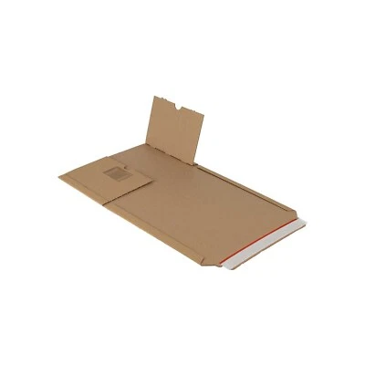 SMILEYPACK Universalverpackung Buchverpackung Wickelverpackung 270 x 185 x 20-60 mm Versand